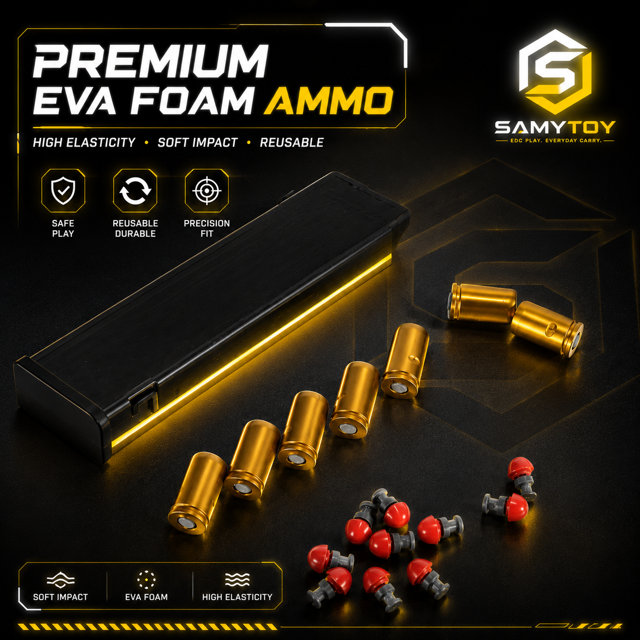 FOAM AMMO 10 PCS